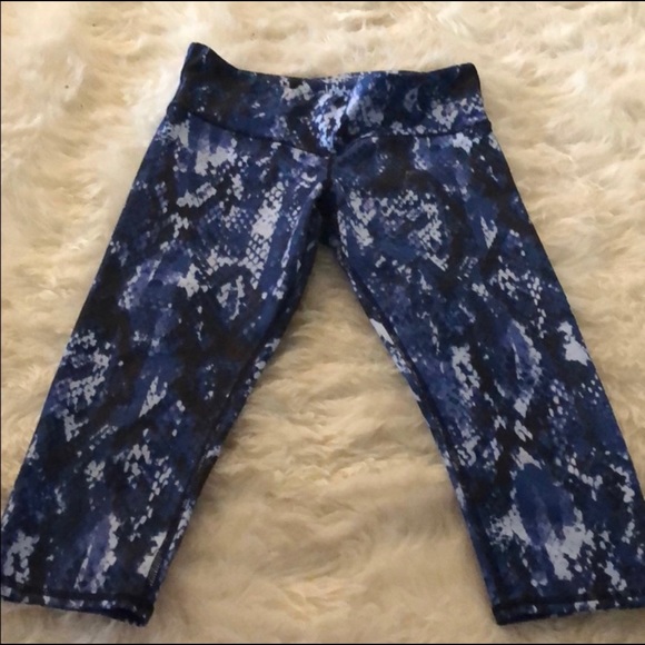 Alo Yoga Capris/cropped skinny  leggings blue - Picture 3 of 7